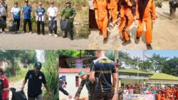 Bakti TNI AD, Koramil 1209-06/Ledo Bersama Forkopimcam Bersihkan Pasar dan Rumah Ibadah