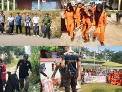 Bakti TNI AD, Koramil 1209-06/Ledo Bersama Forkopimcam Bersihkan Pasar dan Rumah Ibadah