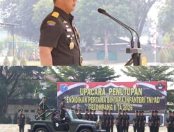 Kasdam XII/Tpr Tutup Dikmaba Infanteri, 121 Prajurit Siap Mengabdi