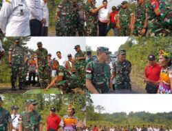 Sambangi Warga Subah, Pangdam XII/Tpr Pastikan Pembangunan Yonif TP Tahap V Dorong Kemajuan Daerah