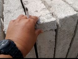 Diduga Pembuatan Paving Block yang Tidak Sesuai Juknis Spesifikasi di Desa Bumi Ratu 