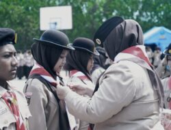 Wabup Pringsewu Buka Perkemahan PTA & Ujian SKU Pramuka Penegak Calon Bantara 