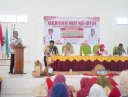 Bupati Pringsewu Buka Acara Gebyar HUT Ke-81 RI
