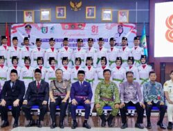 Bupati Pringsewu Kukuhkan Paskibraka Tahun 2026
