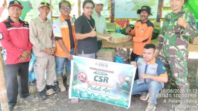 Peduli Pencegahan Karhutla, PT NOVA Serahkan Bantuan CSR kepada MPA