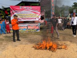 Tindaklanjuti SE Bupati Pringsewu, Destana Kresnomulyo Barat Gelar Pelatihan Penanganan Karhutla 