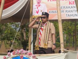 Bupati Pringsewu Pimpin Upacara Hari Pramuka Ke-65 