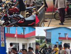 Polres Ketapang Bersama Polsek Jajaran Lakukan Monitoring SPBU,Cegah Penyelewengan BBM