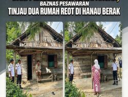 DARI PEMBERITAAN KE LAPANGAN, BAZNAS PESAWARAN TINJAU DUA RUMAH REOT DI HANAU BERAK