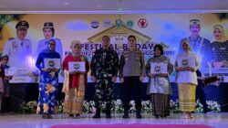 Perkuat Pelestarian Budaya,Dandim 1204/Sanggau Hadiri Penutupan Festival Budaya Faradje XVIII