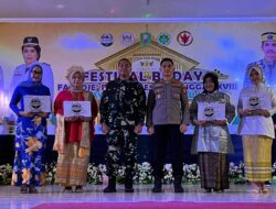 Perkuat Pelestarian Budaya,Dandim 1204/Sanggau Hadiri Penutupan Festival Budaya Faradje XVIII