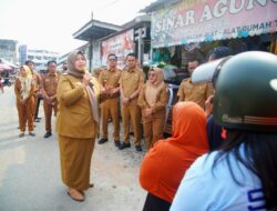 Upaya Kendalikan Laju Inflasi, Pemkab Lakukan Penetrasi Di Pasar Induk Pringsewu