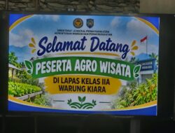 Kunjungan Edukasi SMK MA’ARIF NU AL-FATHONAH Jadi Pembelajaran Kontekstual Pelaksanaan Kegiatan Produktif di Lingkungan Lapas Kelas II A Warungkiara