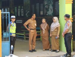Kapolres Pringsewu Sambangi SMPN 3, Guru Apresiasi Polisi Atur Lalu Lintas*