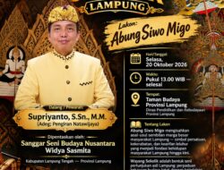Wayang Sekelik Hidupkan Kisah Abung Siwo Migo di Taman Budaya Lampung